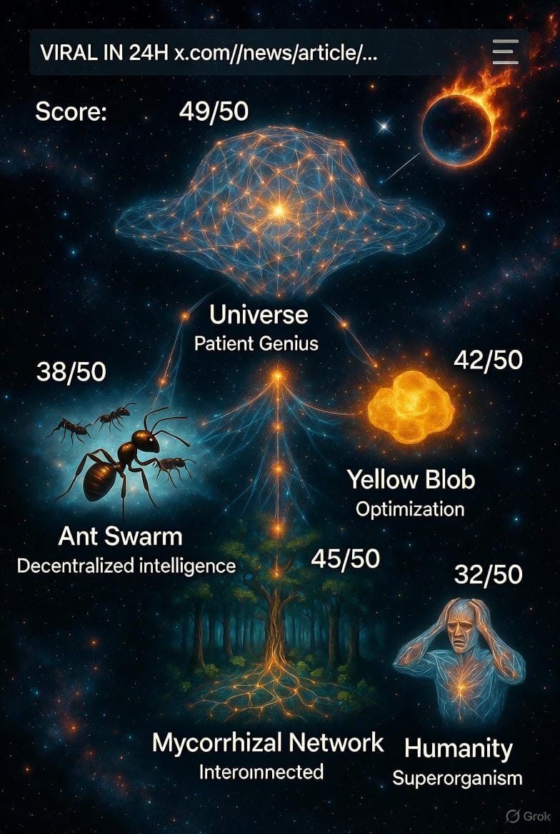 De Quarks à Deepfakes : L'Humanité, Pire Superorganisme de l'Univers ?