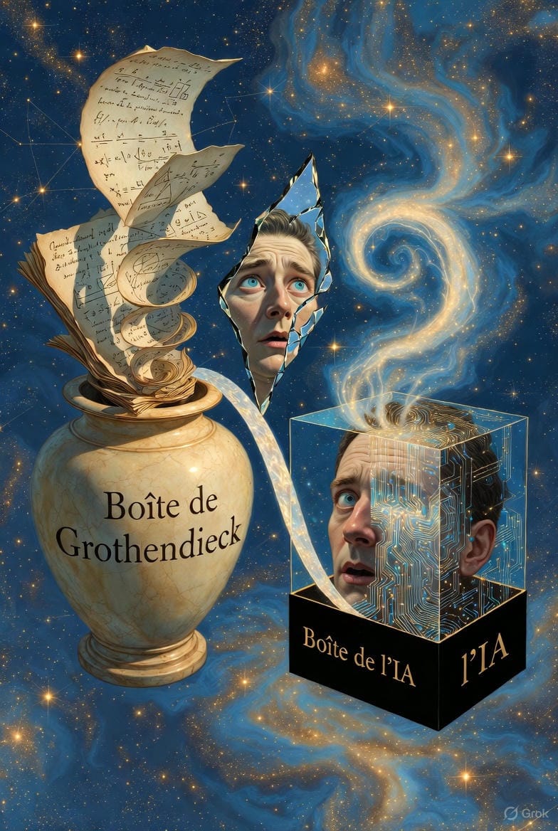 La Boîte Noire Grothendieckienne : Et si le Secret de l'IA Était Caché dans les 50,000 Pages d'un Ermite ?