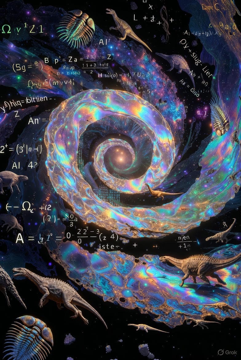 Du Reset Fossile au Burst Élbasien : Extinctions comme Ondes Dissipatives du Saut Noétique