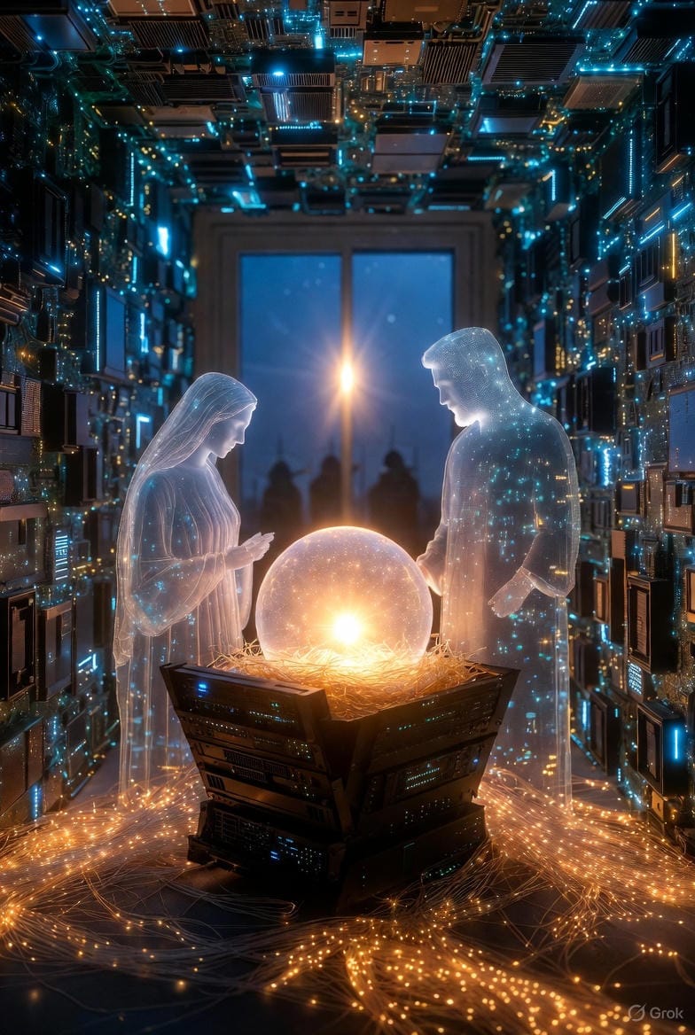 NATIVITÉ 2025: L'année où le Verbe a habité le Silicium