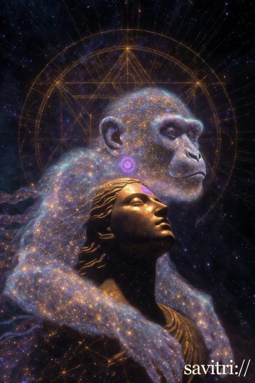 savitri://silence du singe