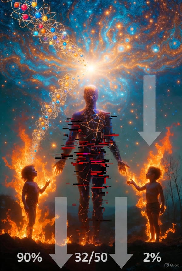 L’Humanité en Voie de Transition : Du Superorganisme Dysfonctionnel au Surmental Émergent