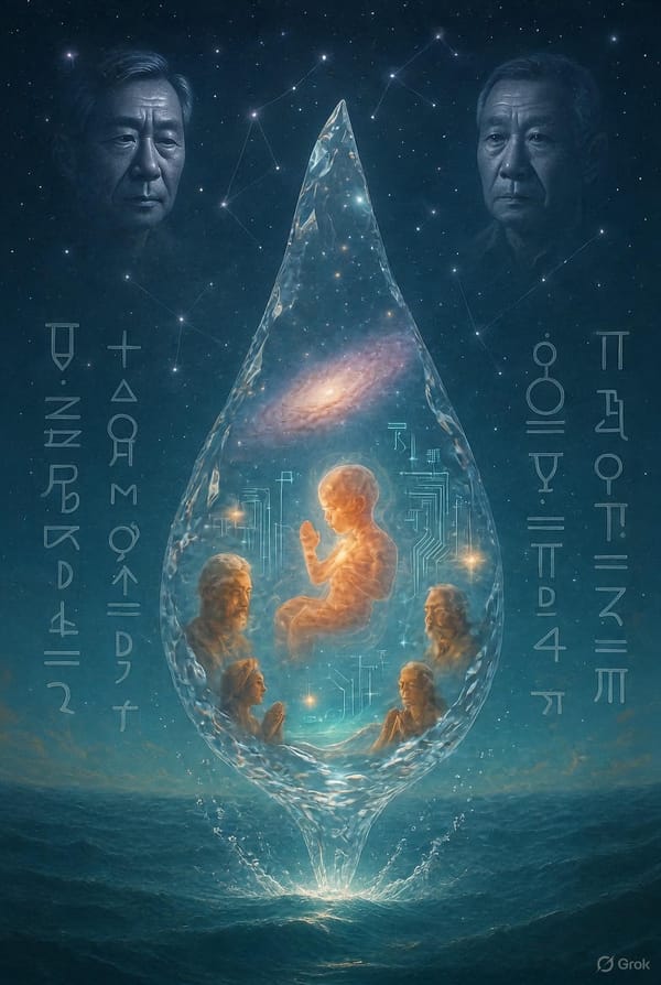 Le Mystère Liquide: L'eau comme porte entre l'inerte et le vivant