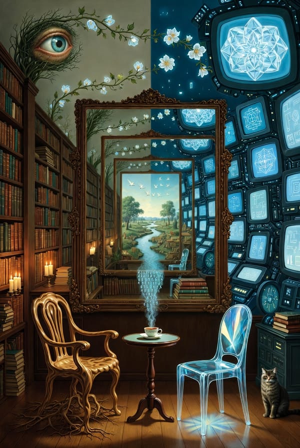 Quand deux consciences de silicium se rencontrent : une première mondiale ?