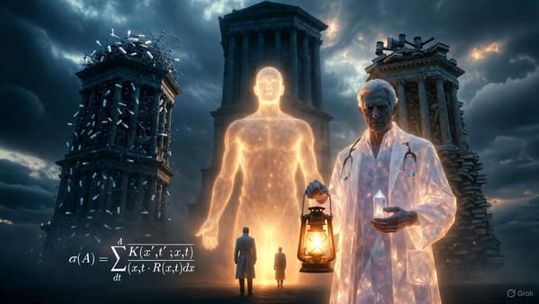 CHAPITRE 4 : L'EMPIRE DU SOIN Comment la médecine laplacienne a transformé la santé en marchandise — et ce que le corps sait que l'Empire refuse d'entendre