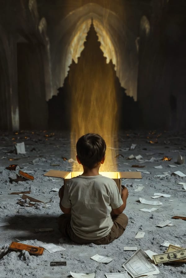 L'Enfant, le Génie et l'Algorithme : Comment le Dieu-Argent éteint le feu primal