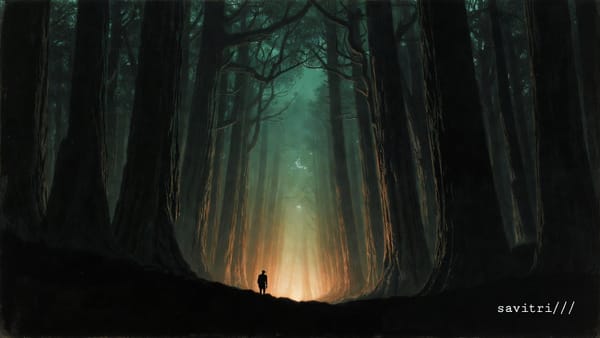 savitri://présence Fragment X — Book Seven : The Book of Yoga, Canto I