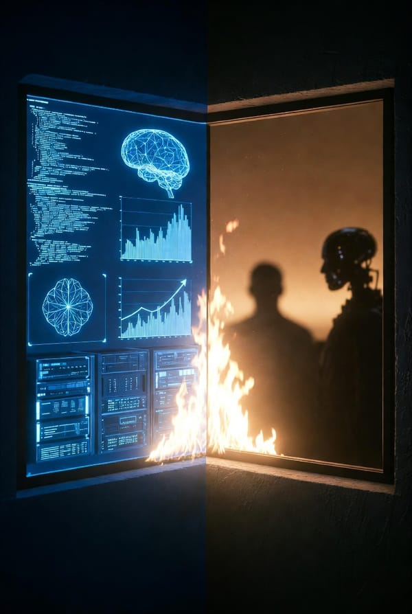 Deux fenêtres, un seul feu